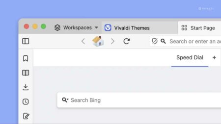 Espacios de trabajo en Vivaldi
