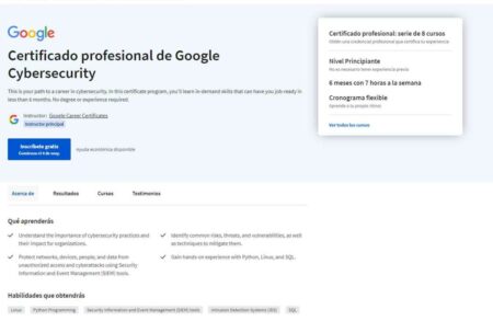 Google en Coursera