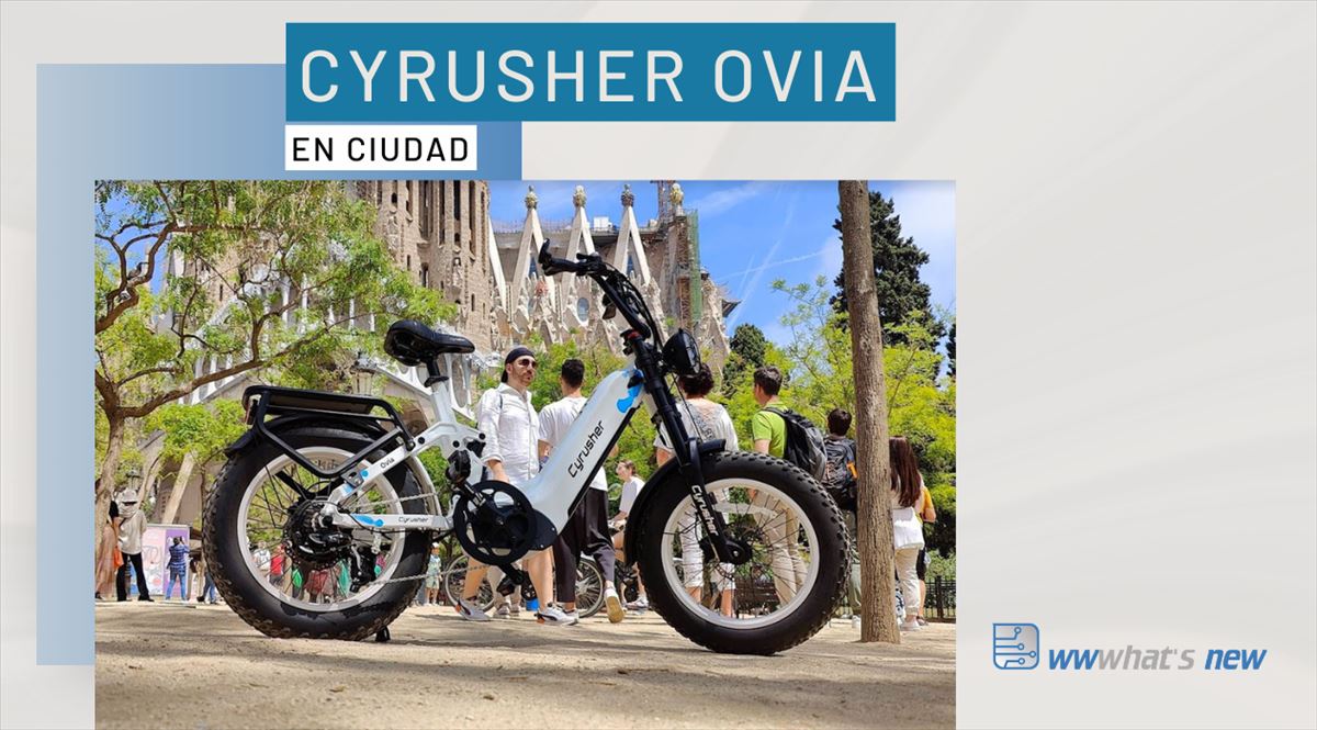 Cyrusher Ovia, impresiones circulando en ciudad con esta bicicleta de 750W