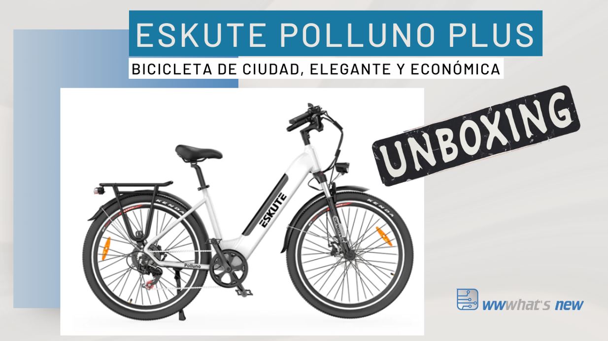 Eskute Polluno PLUS, montaje y primeras impresiones de esta bicicleta eléctrica de ciudad