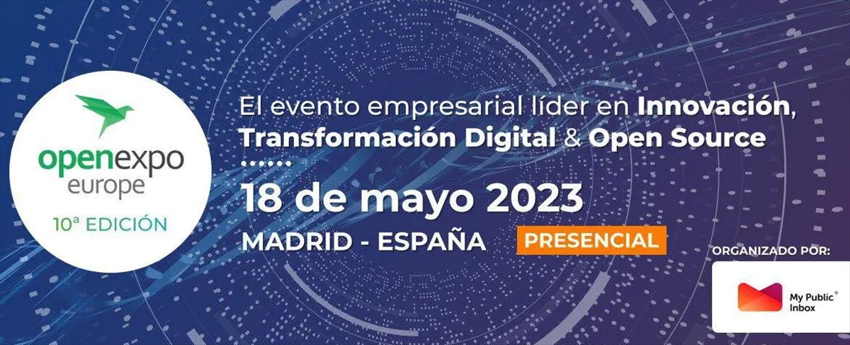 Programa OpenExpo Europe 2023, agenda completa y entradas