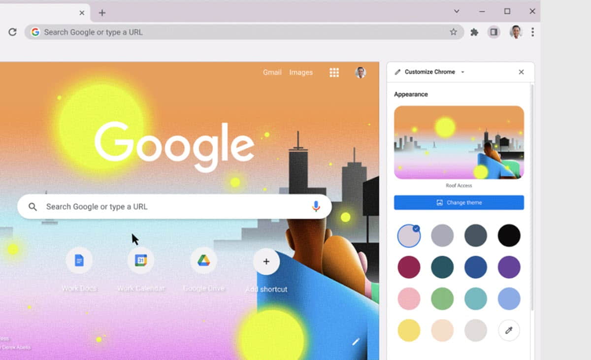 Chrome tiene nuevas funciones para personalizar su apariencia