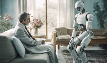 psicólogo terapia robot