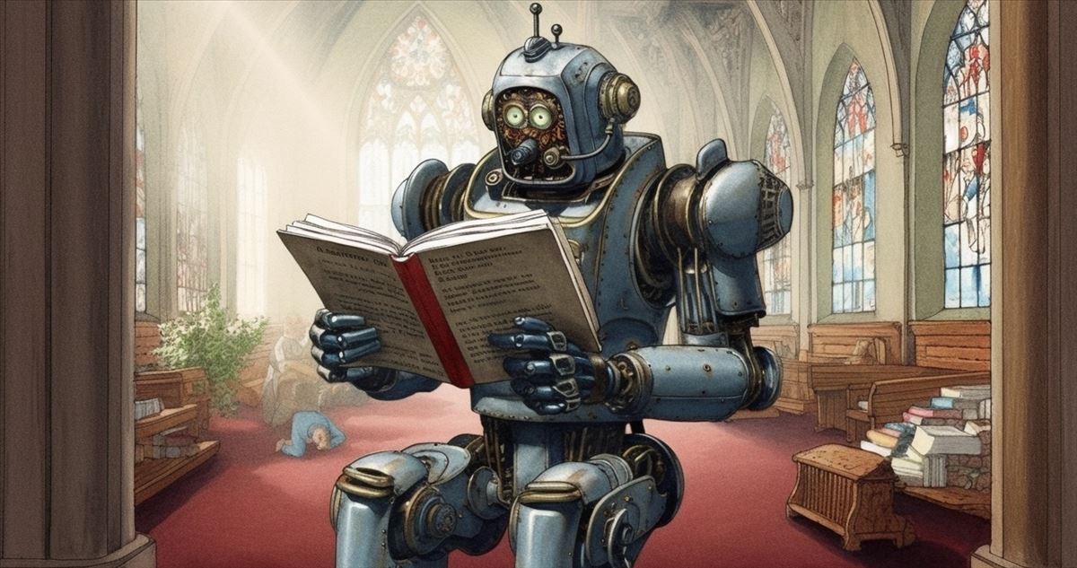 robot biblia
