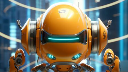 robot con colores de amazon