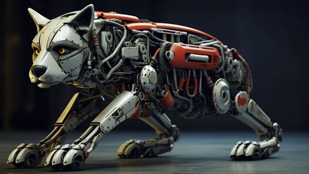 robot mascota