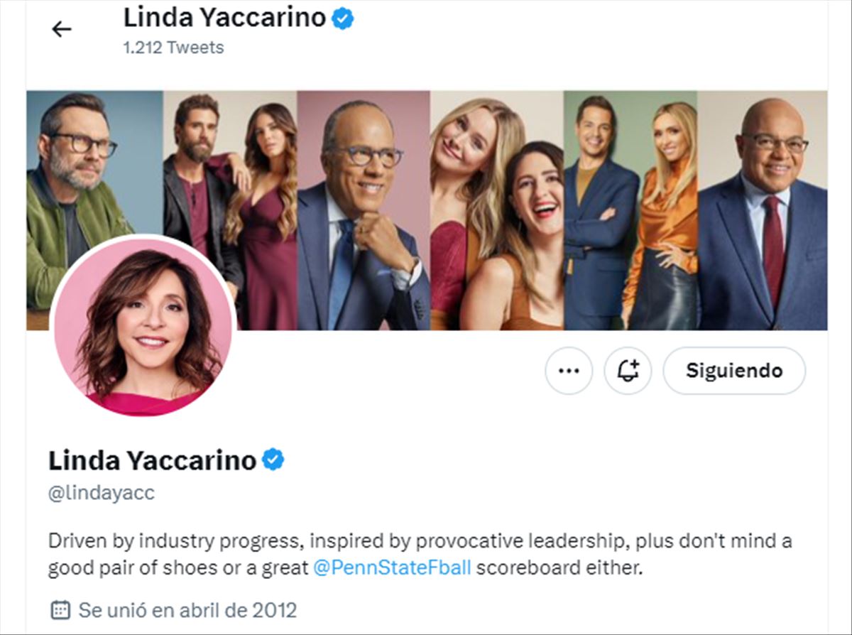 Linda Yaccarino, la nueva CEO de Twitter