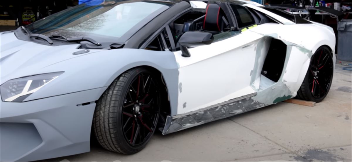 El Lamborghini Aventador SV impreso en 3D por un padre y su hijo
