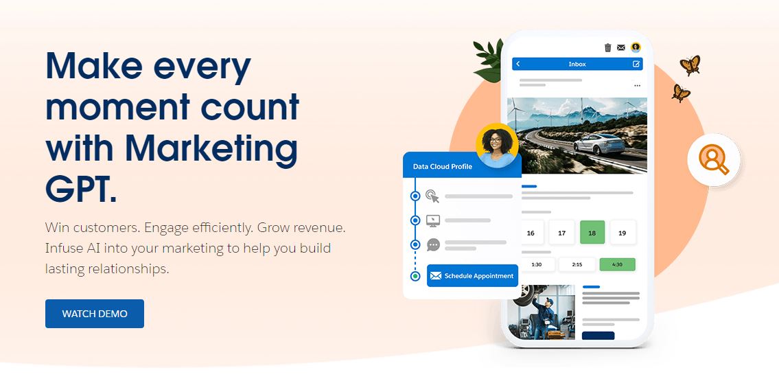 Marketing GPT, lo nuevo de Salesforce para hacer campañas de marketing