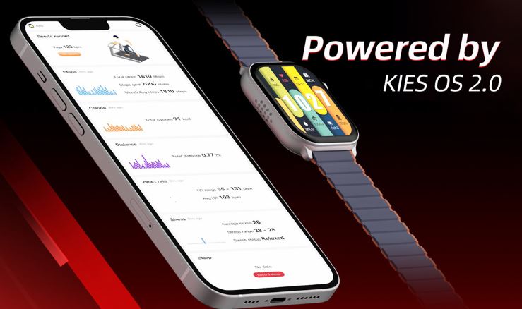 Kieslect ks pro, smartwatch with large amoled screen
