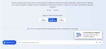 Bing AI en Chrome