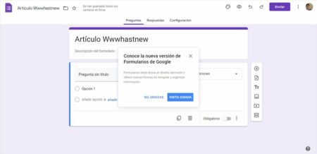Cómo crear un formulario en Google y compartirlo con quien quieras