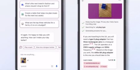 Microsoft ya permite subir imágenes para consultas en el chatbot de Bing