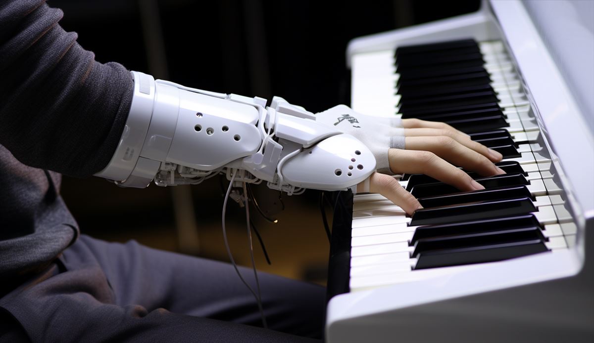 Un guante robótico impulsado por IA ayuda a los pacientes de accidente cerebrovascular a tocar el piano nuevamente