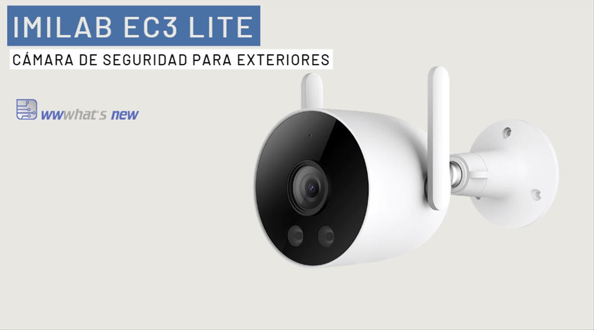 IMILAB EC3 Lite, una opción asequible y eficiente para la vigilancia del hogar