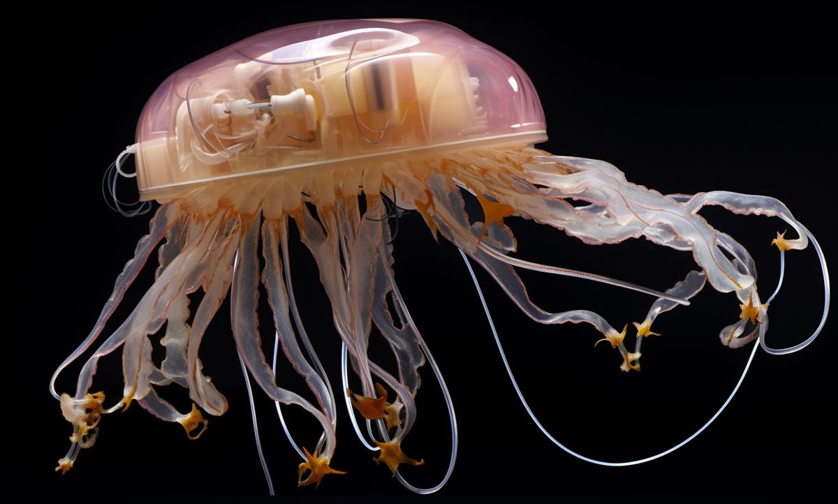 Medusa mecánica: El futuro de la robótica submarina
