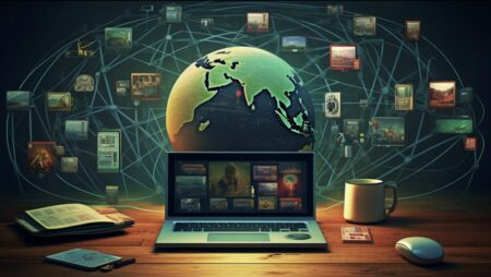 ordenador conectado a Internet