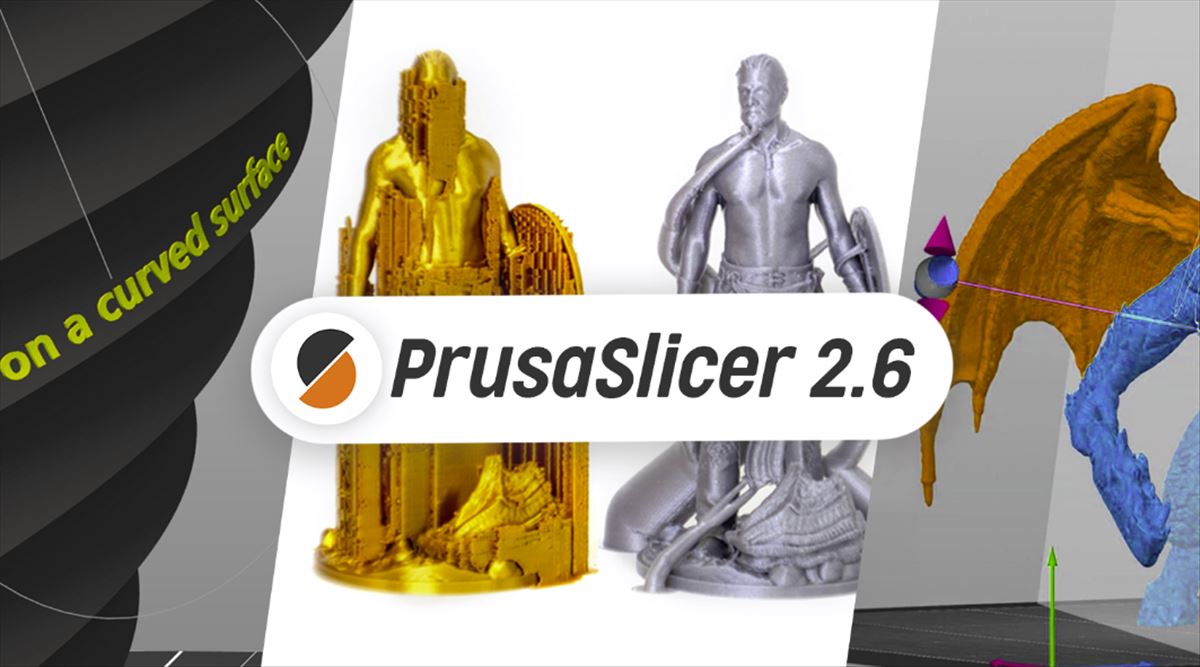 PrusaSlicer 2.6 muestra muchas novedades para impresión 3D, incluyendo nuevo tipo de soporte