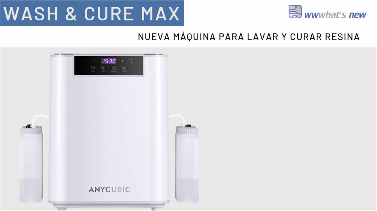 Anycubic Wash & Cure Max, así es la nueva máquina para lavar y curar piezas de resina