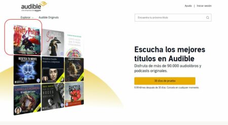 audible harry potter