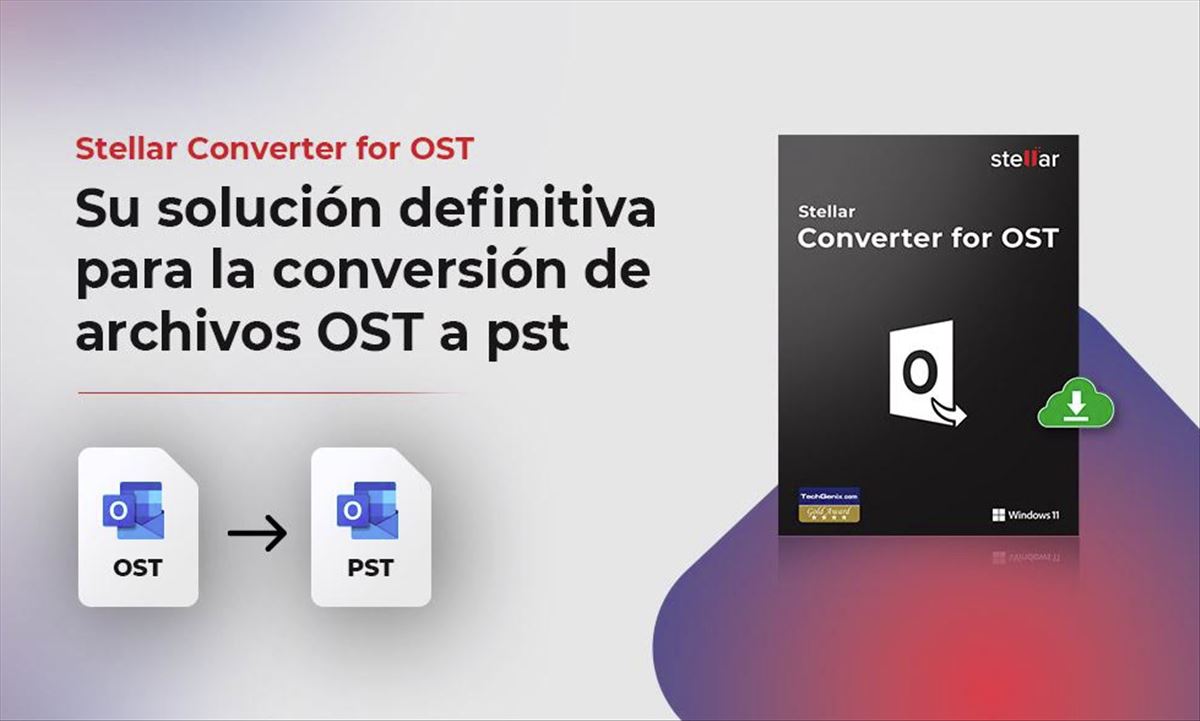 Stellar Converter for OST: su solución definitiva para la conversión de archivos OST a PST