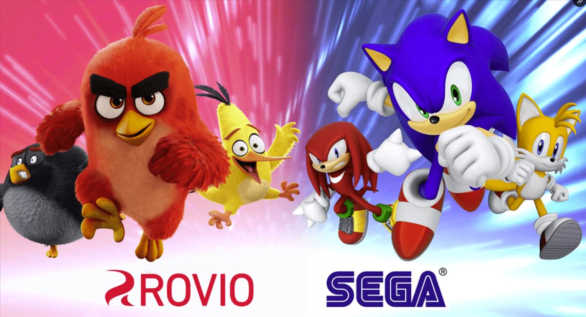 translate to english and make a good title Sega acquires Rovio and positions itself in the mobile market