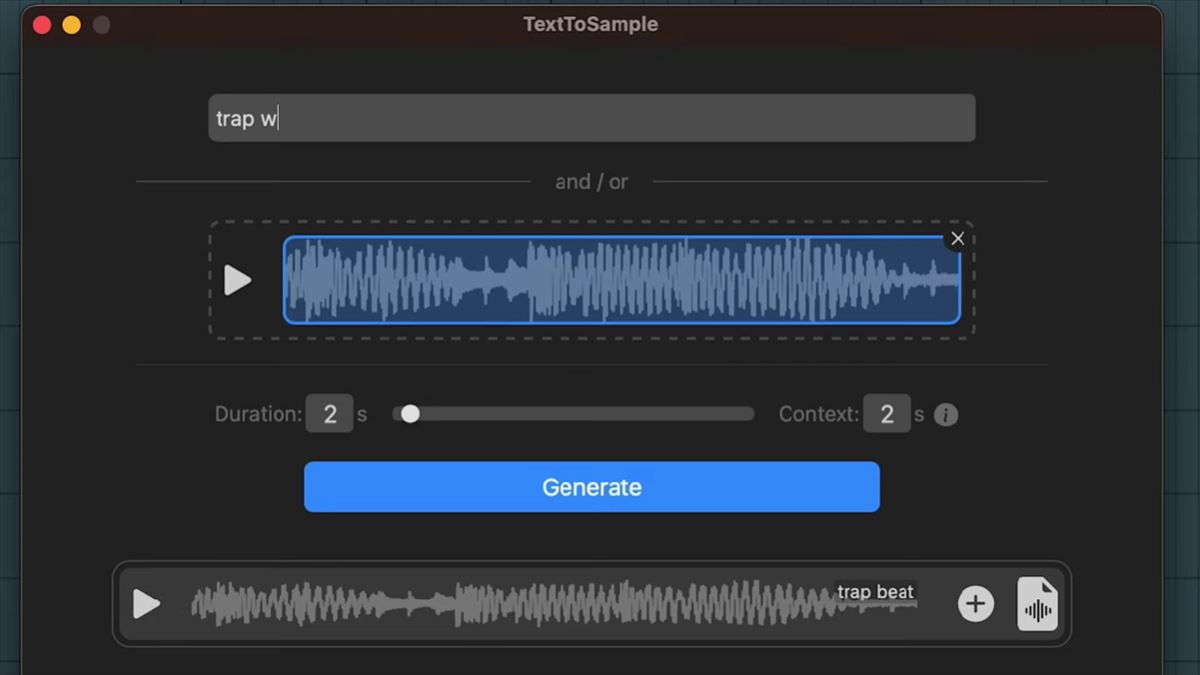 Transforma tus ideas en música con TextToSample