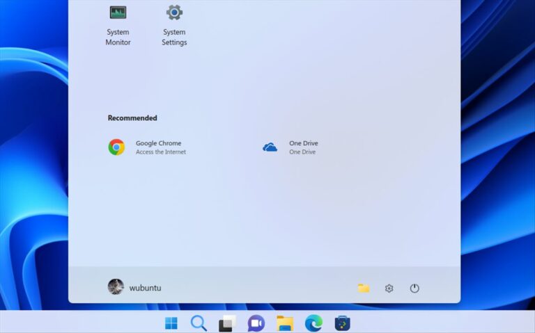 Wubuntu, Tu Linux Con El Aspecto De Windows 11