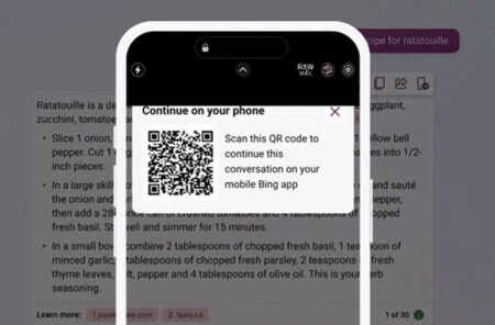 El chatbot de Bing te facilita seguir las conversaciones de escritorio en el móvil