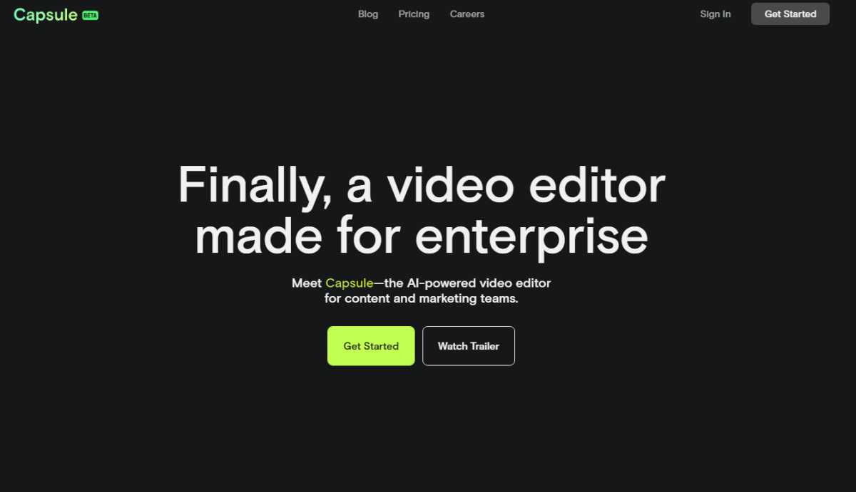 Capsule lleva su herramienta de edición de vídeos mediante IA para empresas a la beta pública