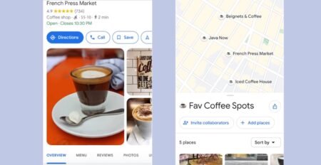 Google Maps tiene una nueva opción para guardar tus sitios favoritos