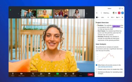 Zoom tiene nuevas funciones para trabajar en equipo durante las reuniones