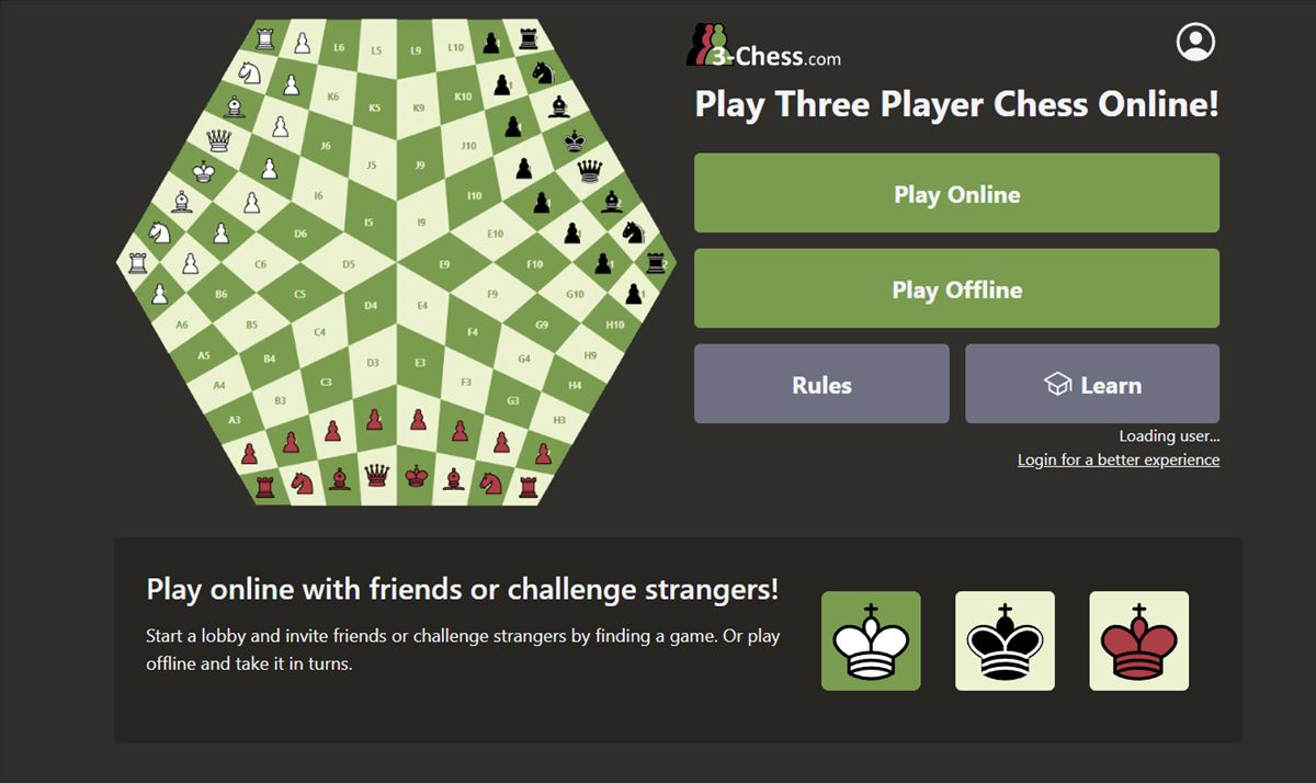 El ajedrez para tres jugadores, reglas y dónde jugarlo online