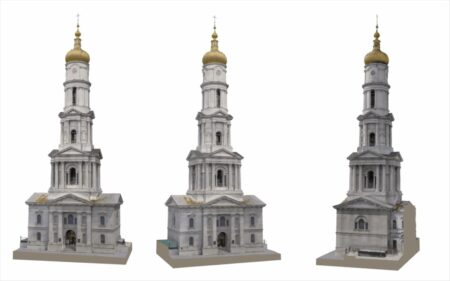 edificios en 3d de ucrania