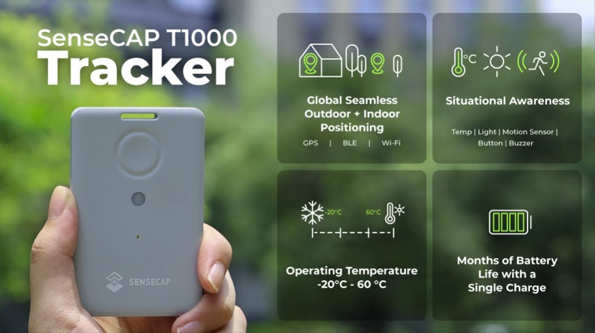 SenseCAP T1000: A Revolutionary Location Device with Panic Button and Buzzer