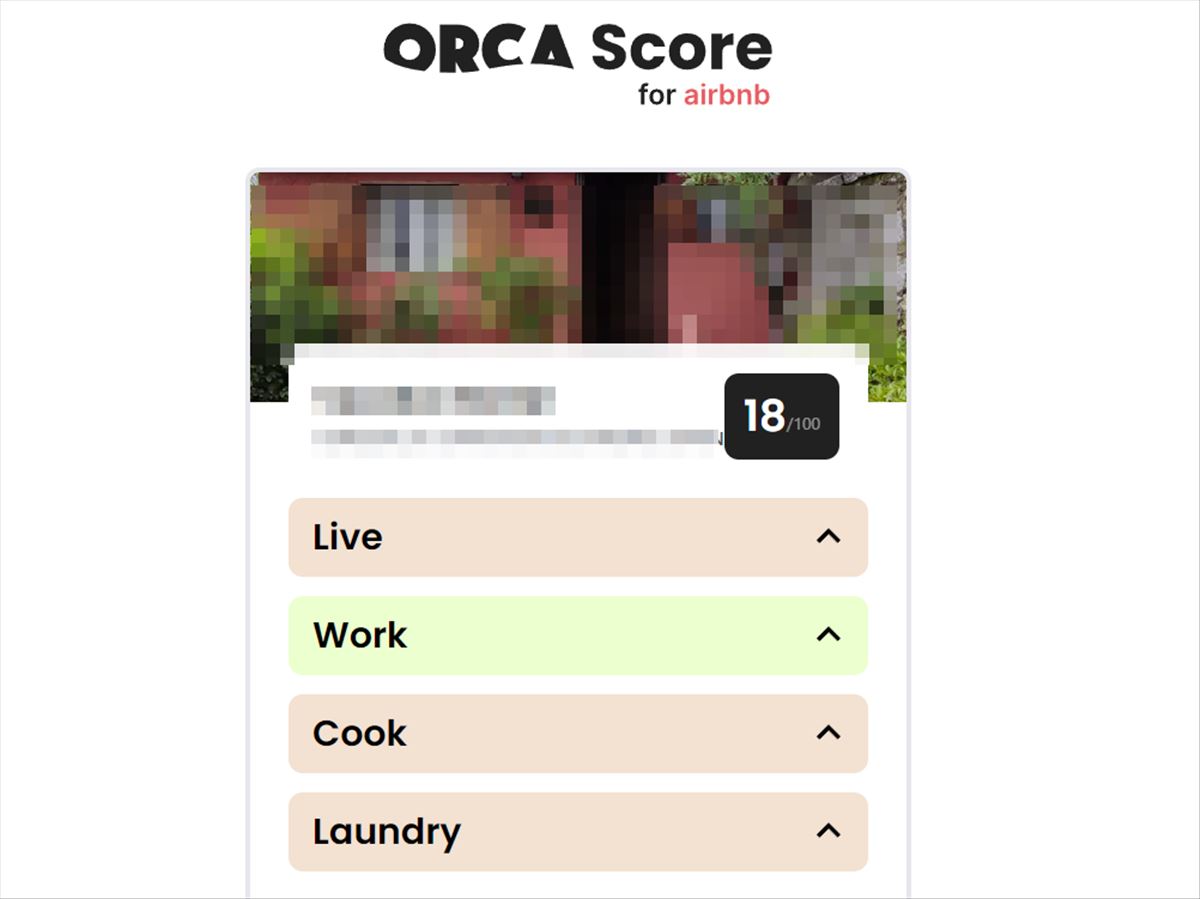 Orca Score, una herramienta que genera una nota para cada alojamiento en Airbnb