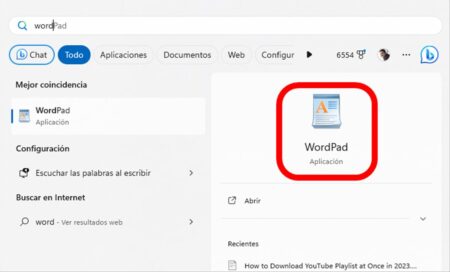 wordpad