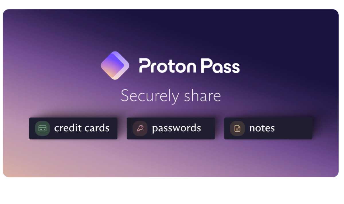 Proton Pass ahora permite compartir contraseñas y otros datos importantes de forma segura