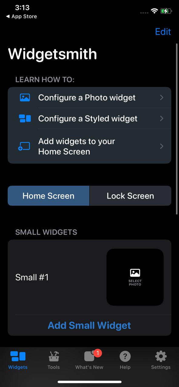 widgets interactivos