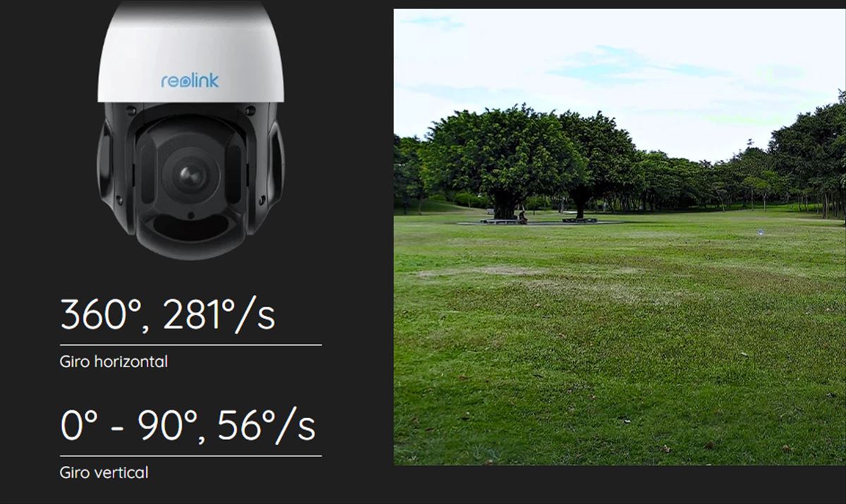 RLC-823A 16X, zoom óptico de 16 y giro de 360 grados, la nueva cámara de seguridad de Reolink