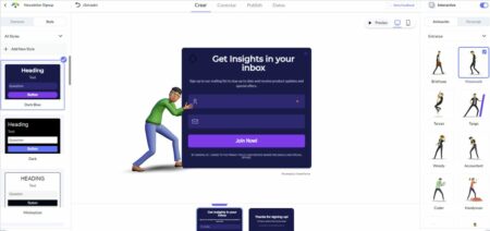 Así es el nuevo creador de formularios de Visme (nunca has visto nada igual)