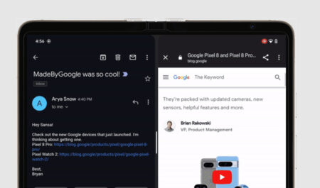 Gmail suma una función que facilita ver archivos adjuntos en tablets y plegables
