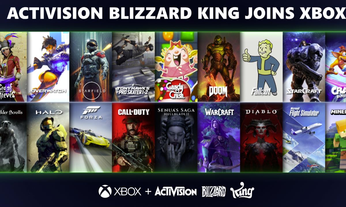 Microsoft cierra el trato con Activision Blizzard, después de 21 meses de lucha