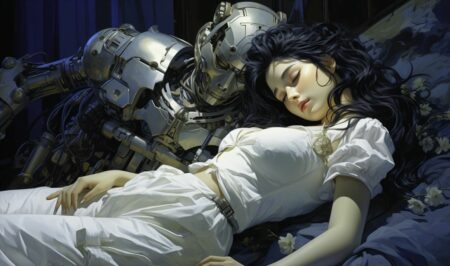 robot durmiendo