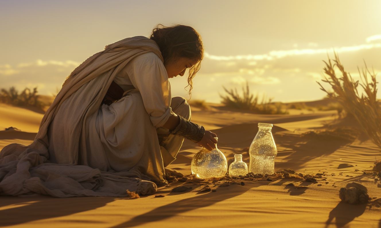 agua en el desierto