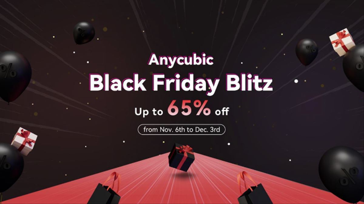 Impresoras 3D de Anycubic en oferta por Black Friday