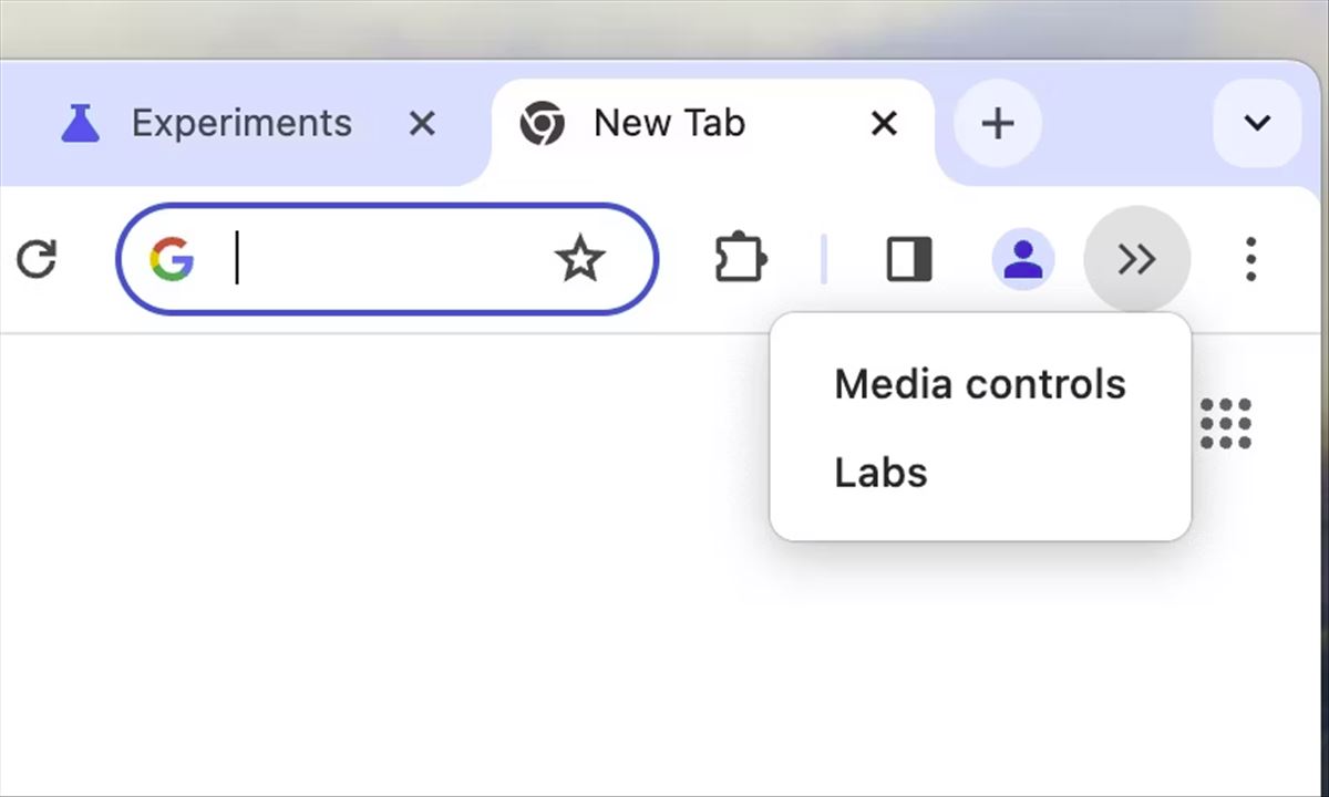 Cómo poner la barra de herramientas adaptativa de Chrome, para ver mejor los iconos