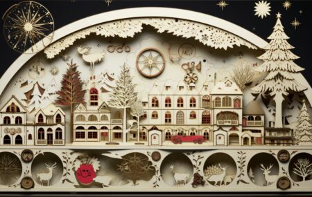 cortadora láser navidad