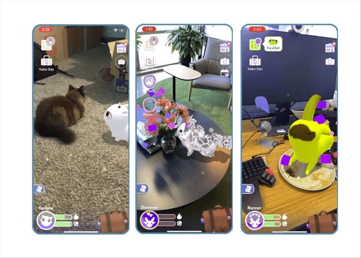 Niantic mejora la realidad de sus mascotas virtuales en Peridot con IA generativa
