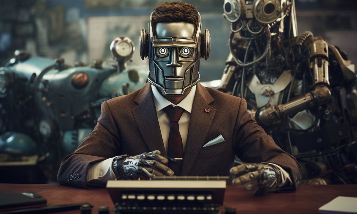 robot periodista